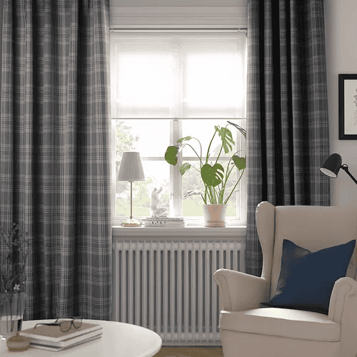 台中窗簾推薦－IKEA 窗簾裝潢實績／圖取自 IKEA 官網